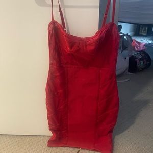 Red Fashion Nova Dress